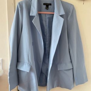Baby blue blazer
